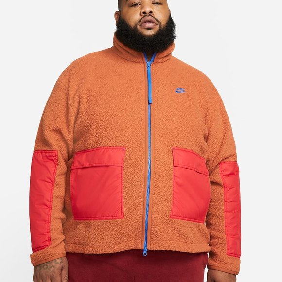 Nike Sportswear Sport Essentials+ Men's Fleece Full-Zip Jacket DD5021-24… - Picture 4 of 8